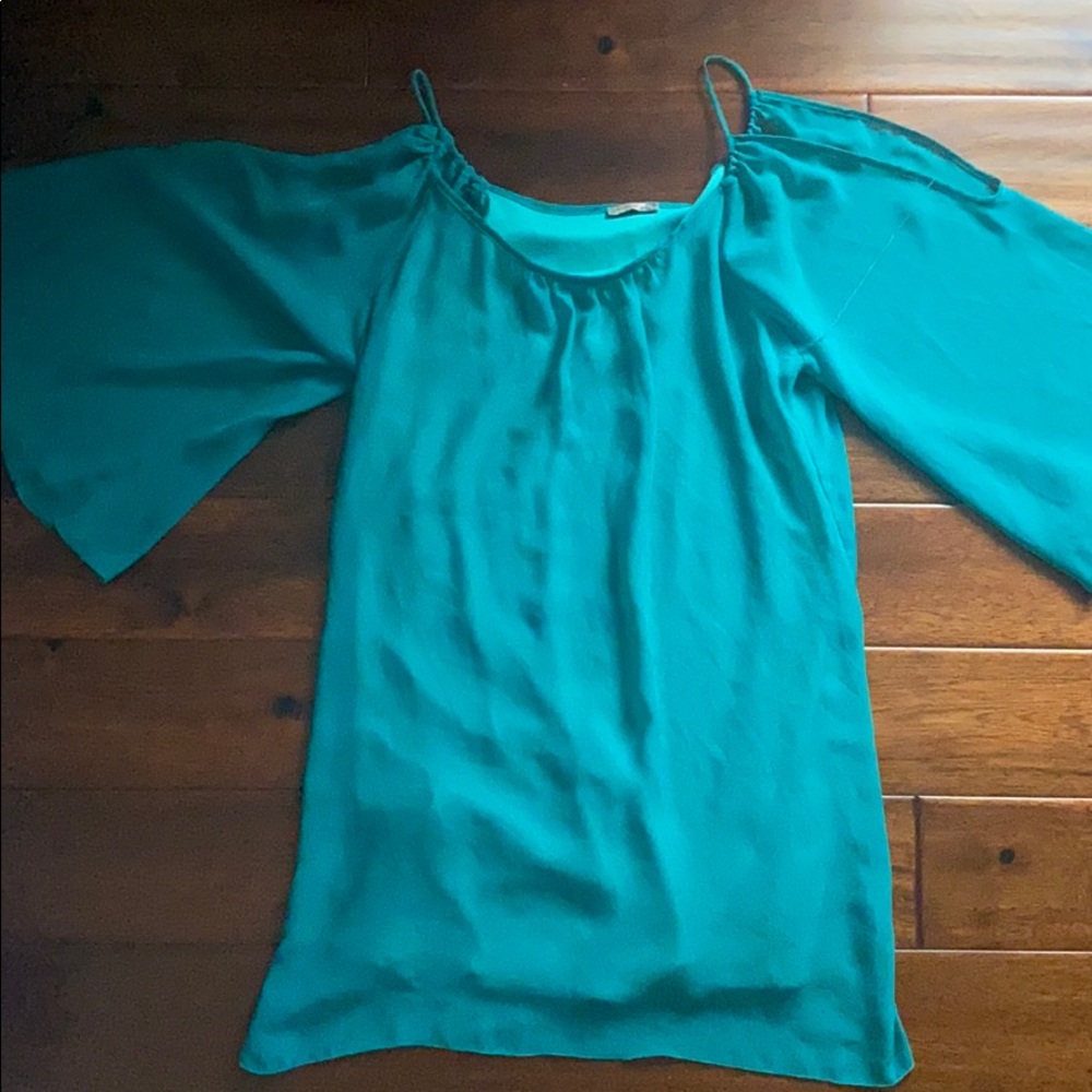 Teal Flowy dress !